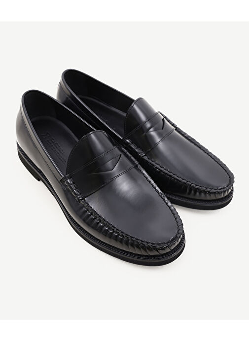 Yargıcı Bordo Erkek Deri Loafer 24KEAY4405X - Görsel 5