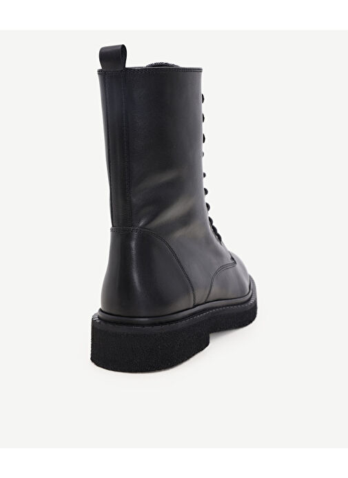 TAŞ DETAYLI DERİ BAĞCIKLI BOT - Görsel 4