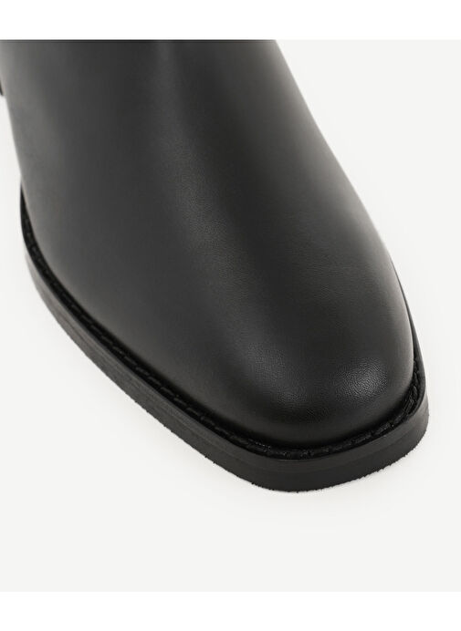 AKSESUAR DETAYLI DERİ ÇİZME - Görsel 3