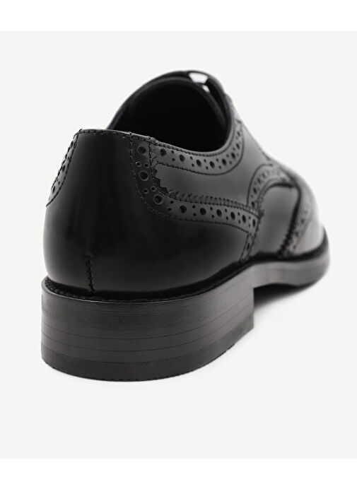 DERİ OXFORD BAĞLI AYAKKABI - Görsel 4