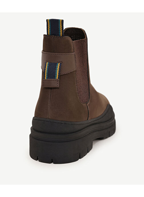 KALIN TABANLI DERİ LASTİKLİ BOT - Görsel 4