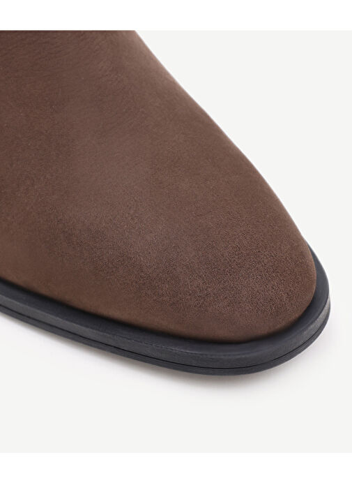 METAL TOPUK VE TOKA DETAYLI DERİ BOT - Görsel 3