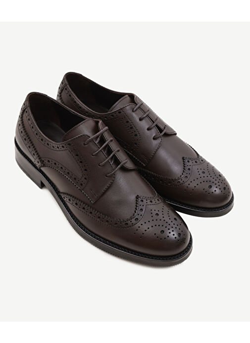 Deri Oxford Bağlı Aayakkabı - Görsel 5