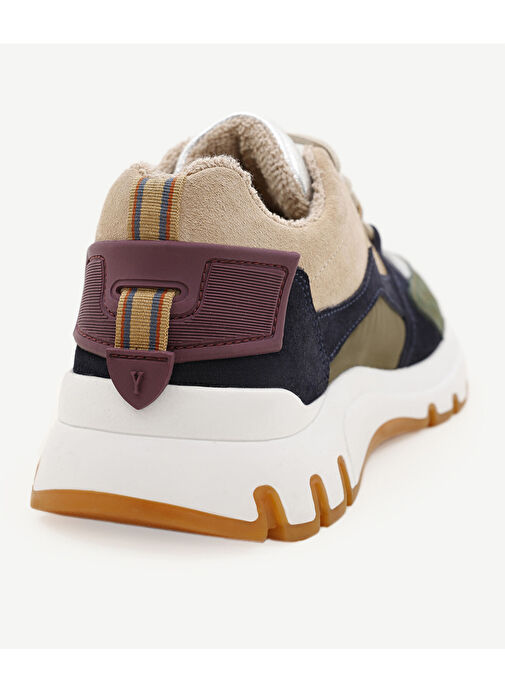 KALIN TABANLI DERİ SNEAKER - Görsel 7