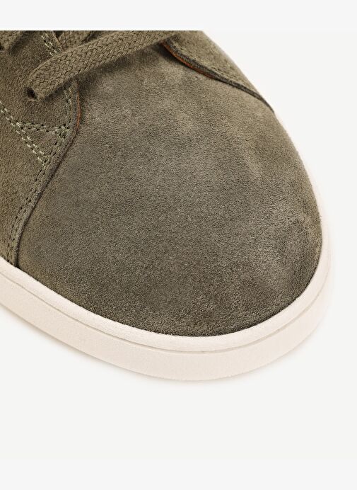 Klasik Renk Detaylı Deri Spor Ayakkabı - Görsel 3