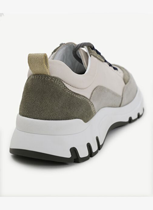 Kalın Tabanlı Deri Spor Ayakkabı - Görsel 5