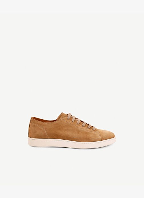 Klasik Renk Detaylı Deri Spor Ayakkabı - Görsel 2