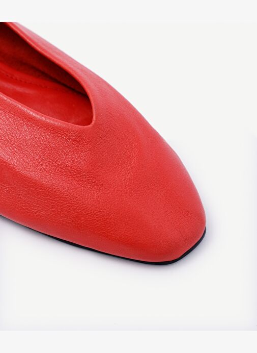 Yüksek Yüzlü Düz Babet - Görsel 3