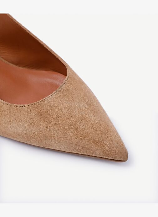 Alçak Topuklu Arkası Açık Ayakkabı - Görsel 3