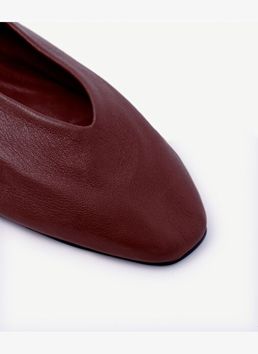 Yüksek Yüzlü Düz Babet - Görsel 3