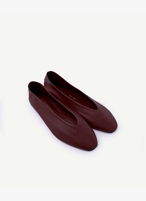 Yüksek Yüzlü Düz Babet - Görsel 5