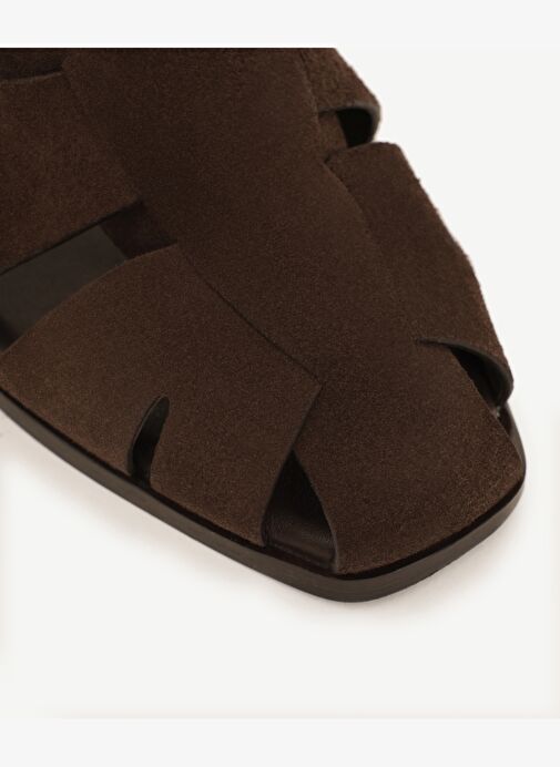 Deri Balıkçı Sandaleti - Görsel 3