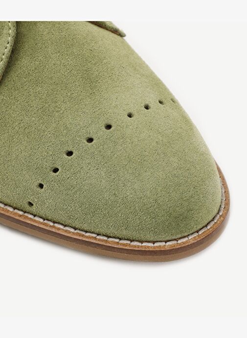 Astarsız Yumuşak Deri Bağcıklı Ayakkabı - Görsel 3