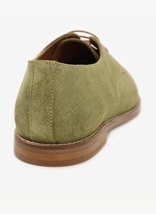 Astarsız Yumuşak Deri Bağcıklı Ayakkabı - Görsel 4