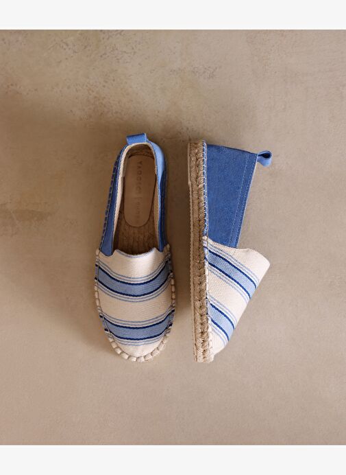 Jüt Tabanlı Düz Espadril - Görsel 3