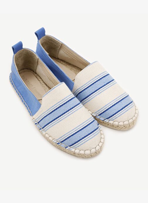 Jüt Tabanlı Düz Espadril - Görsel 5