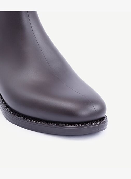 Çiçek Baskılı Lastikli Yağmur Botu - Görsel 3