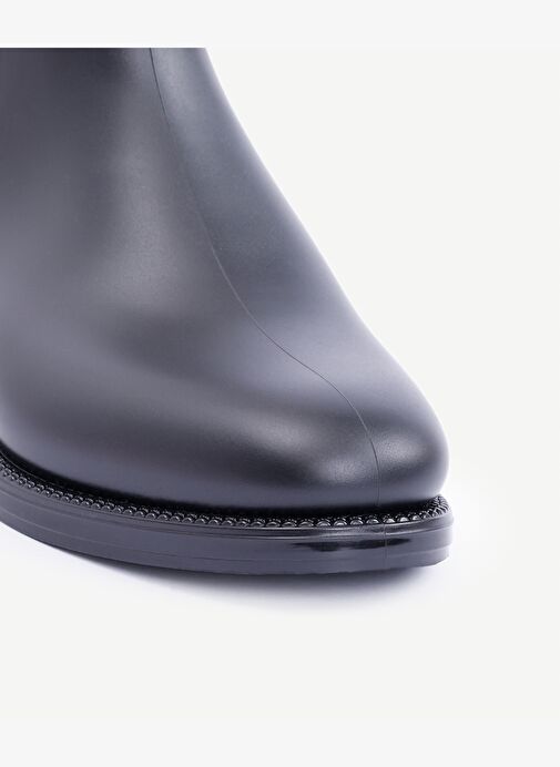 Çiçek Baskılı Lastikli Yağmur Botu - Görsel 3