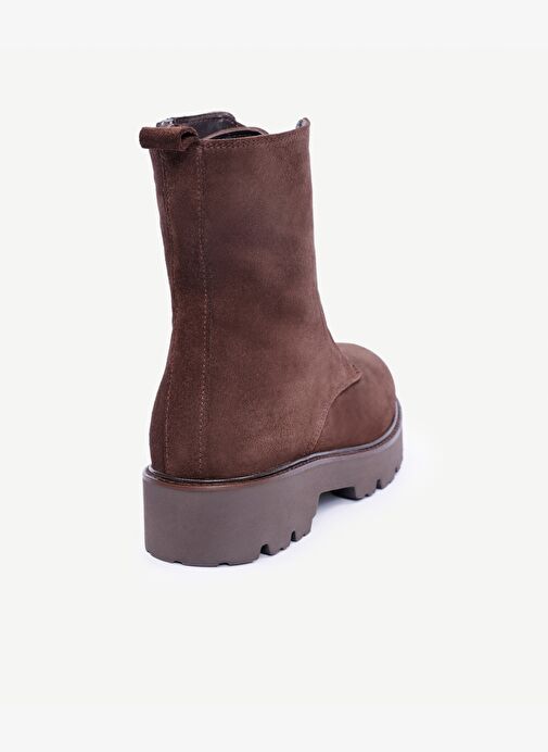Lastik Detaylı Deri Bot - Görsel 3