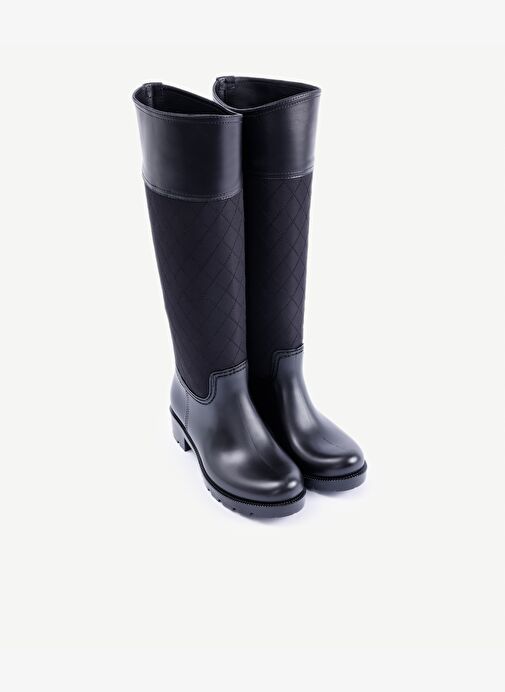 Kapitone Detaylı Yağmur Çizmesi - Görsel 5