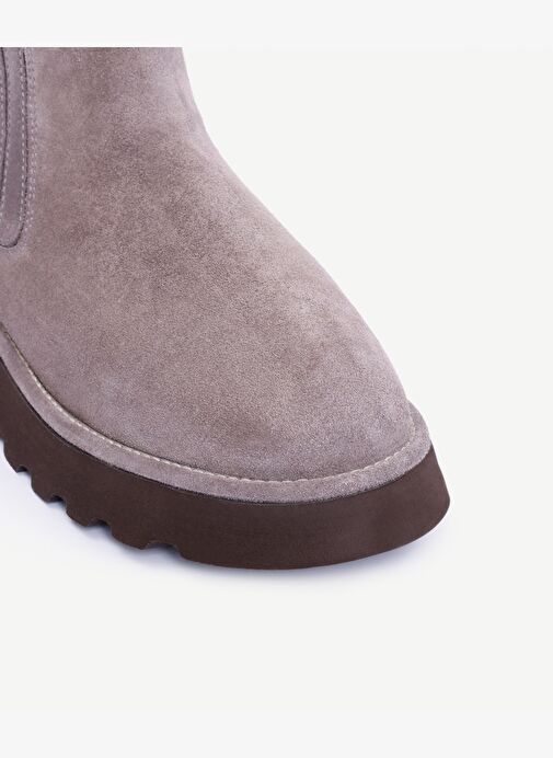 Deri Lastikli İçi Kürklü Bot - Görsel 3