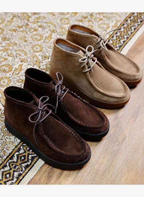 Kauçuk Tabanlı Süet Bot - Görsel 6