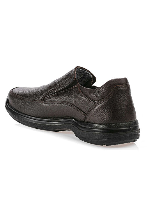 Scooter Su Geçirmez Deri Kahverengi Erkek Ayakkabı M3081FKA - Görsel 4