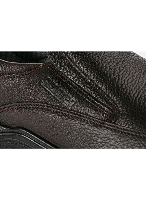 Scooter Su Geçirmez Deri Kahverengi Erkek Ayakkabı M3081FKA - Görsel 5