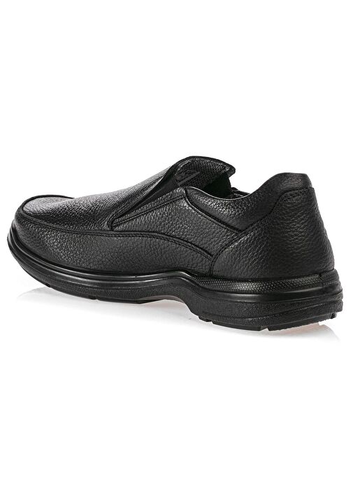 Scooter Siyah Erkek Deri Günlük Ayakkabı M3081FS - Görsel 4