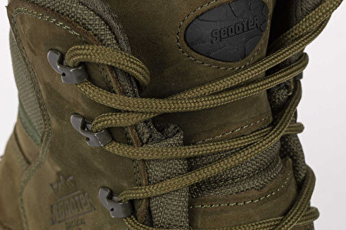 Scooter Deri Tactical Haki Erkek Postal P1491NH - Görsel 4