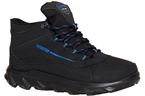 Scooter Su Geçirmez Siyah-Mavi Erkek Bot M7210TSM - Görsel 3