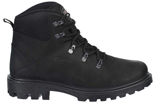 Scooter Su Geçirmez Deri Siyah Kadın Bot G7101CS - Görsel 2