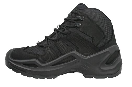 Scooter Deri Su Geçirmez Tactical Siyah Erkek Bot P3102NS - Görsel 4