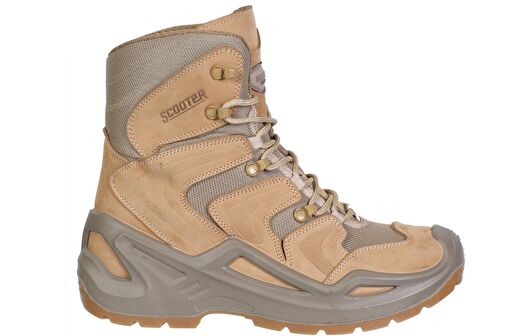 Scooter Deri Su Geçirmez Tactical Bej Erkek Postal P3100NBJ - Görsel 2