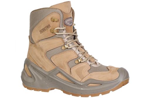 Scooter Deri Su Geçirmez Tactical Bej Erkek Postal P3100NBJ - Görsel 3