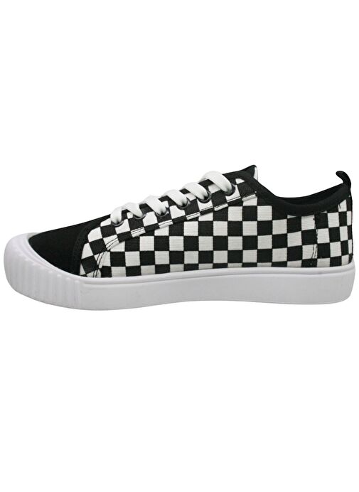Scooter Siyah-Beyaz Erkek Sneaker EM1200TDA - Görsel 4