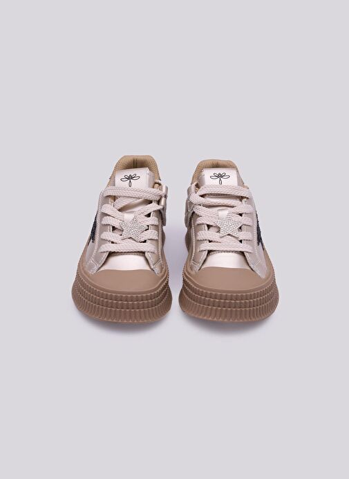 BG Store Kız Çocuk Gümüş Ayakkabı - Görsel 2