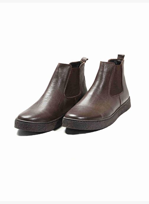 Kahverengi Erkek Düz Casual Ayakkabı - 80795 - Görsel 3