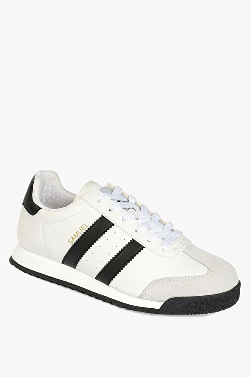 Hammer Jack Beyaz-Siyah Kadın Sneaker 17254 - Görsel 3