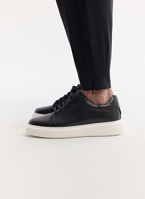 Erkek Siyah Casual Ayakkabı B008000 - Görsel 7