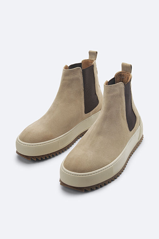 Erkek Vizon Deri Süet Bot A32Y8011 - Görsel 3