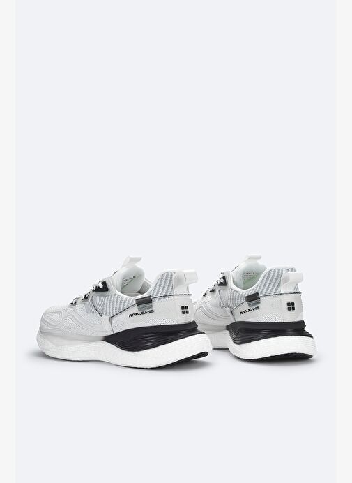 Erkek Beyaz Spor Ayakkabı A41Y8005 - Görsel 5