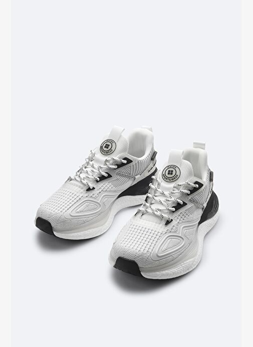 Erkek Beyaz Spor Ayakkabı A41Y8005 - Görsel 3