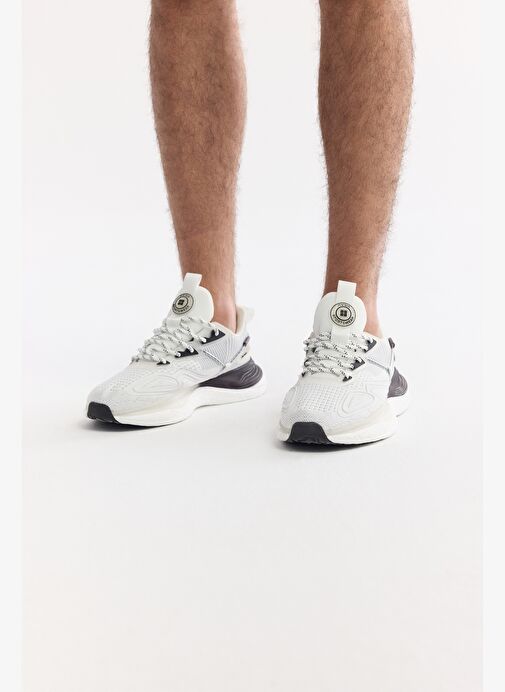 Erkek Beyaz Spor Ayakkabı A41Y8005 - Görsel 7