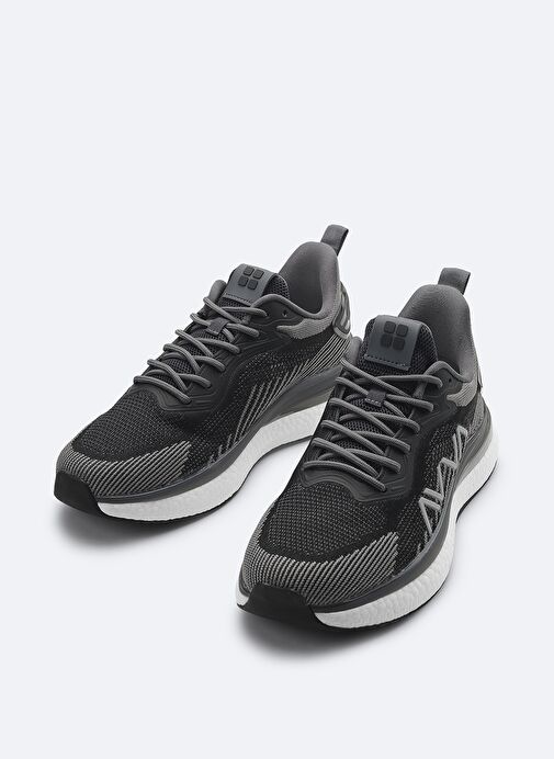 Erkek Siyah Spor Ayakkabı A41Y8027 - Görsel 8