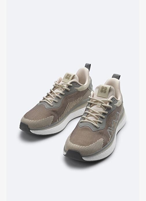 Erkek Vizon Spor Ayakkabı A41Y8027 - Görsel 3