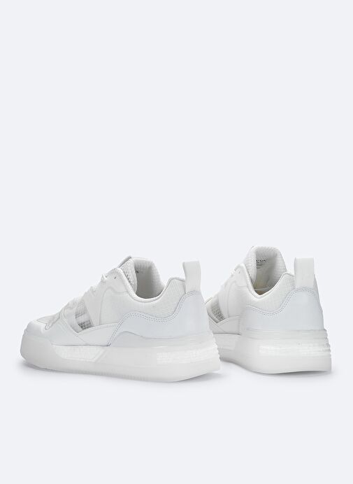 Erkek Beyaz Spor Ayakkabı A41Y8028 - Görsel 5