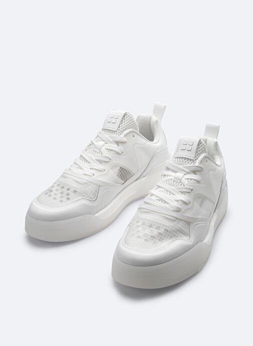 Erkek Beyaz Spor Ayakkabı A41Y8028 - Görsel 3