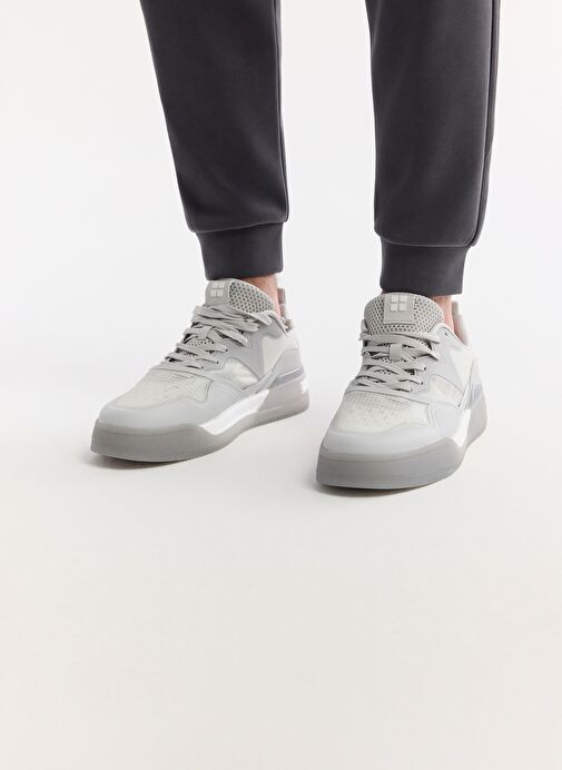 Erkek Gri Spor Ayakkabı A41Y8028 - Görsel 7