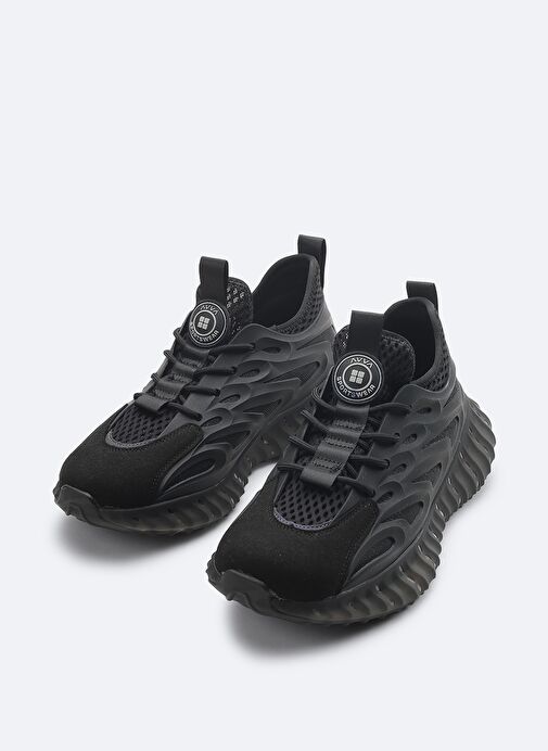 Erkek Siyah Spor Ayakkabı A41Y8023 - Görsel 3